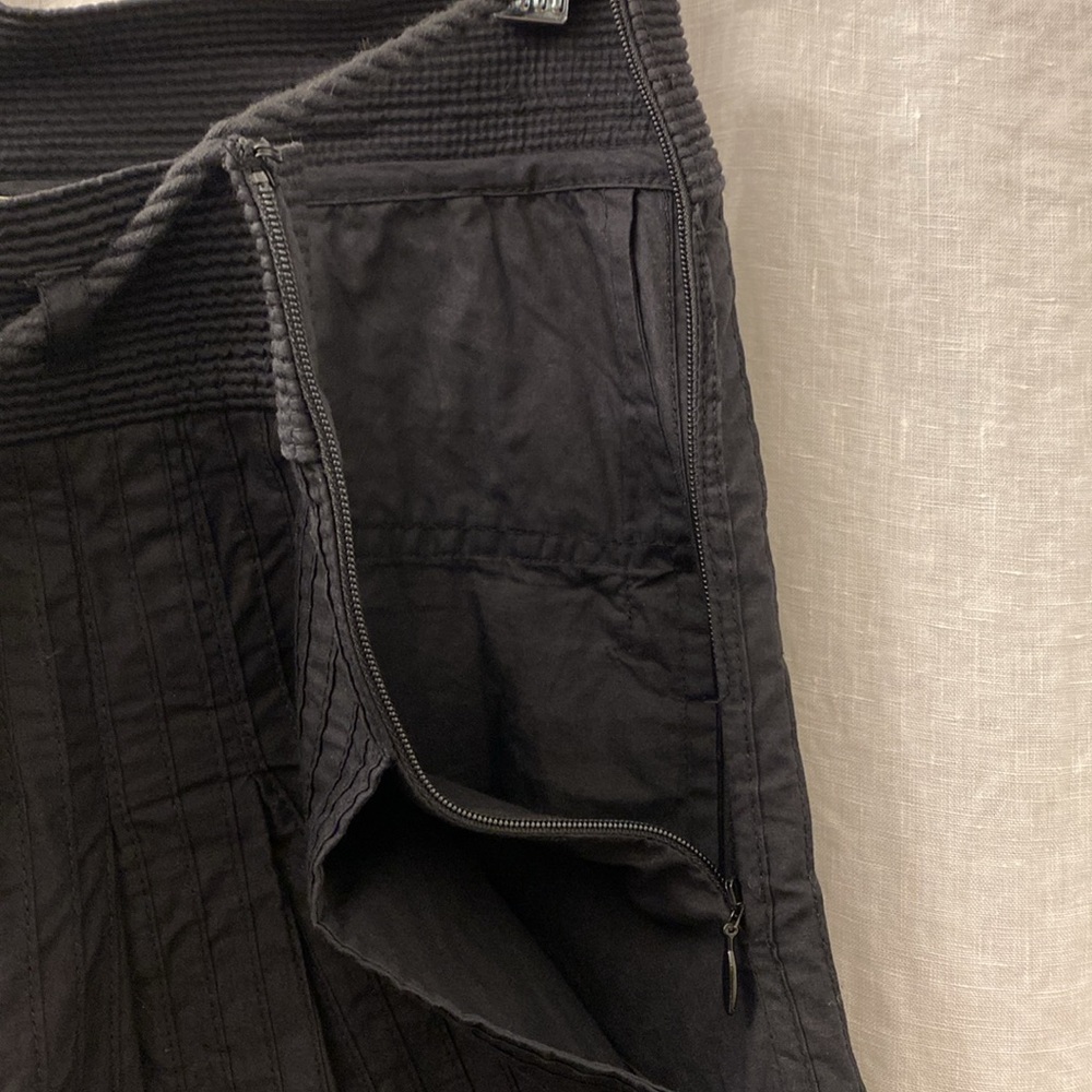Ulla Johnson Eloisa Pintucked Cotton Poplin Wide Leg Pants Size 4 - Picture 12 of 13